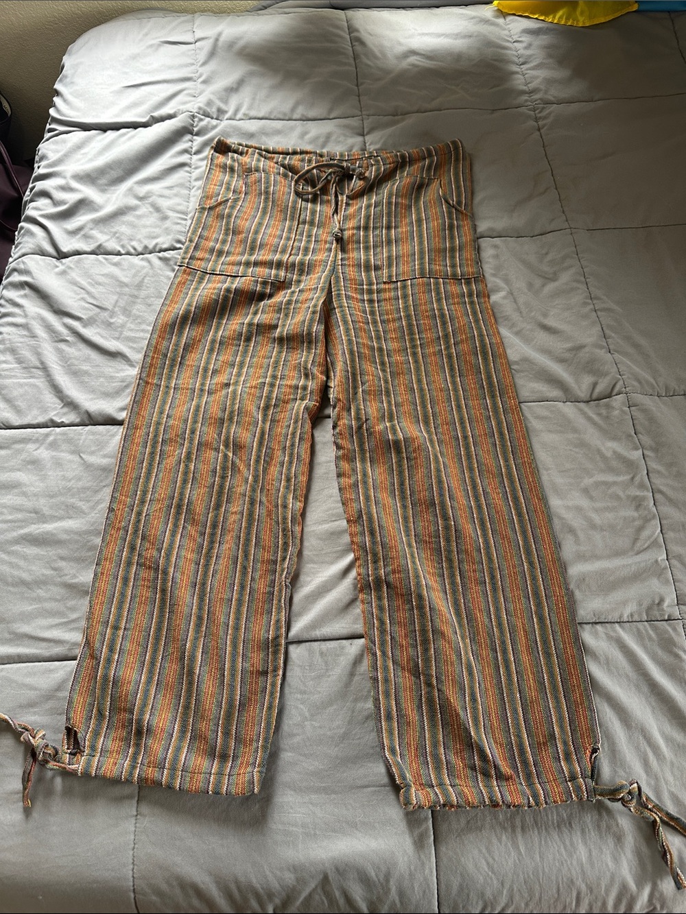 Boho Women’s  Striped Drawstring — Multicolor